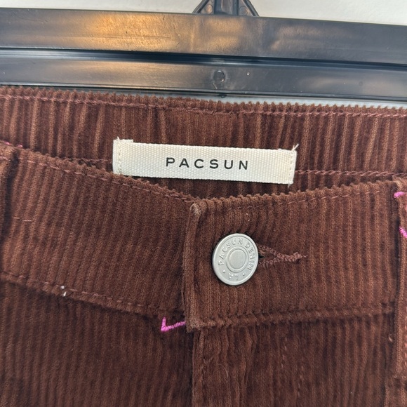 Pacsun Heartbreaker Corduroy Cargo Elastic Waist Pants. Size Small/26. NWT - Picture 6 of 16